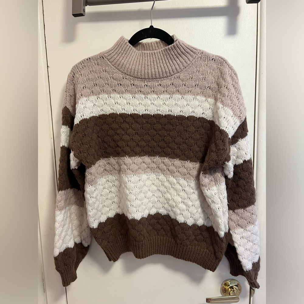 Sm/med striped sweater